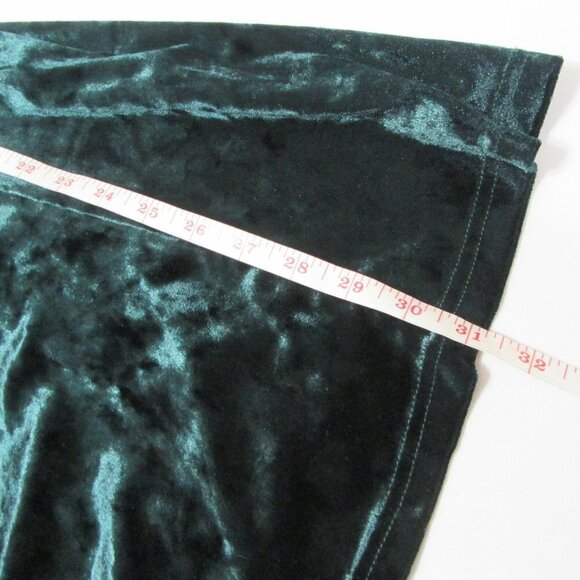 Forever 21 Green Velvet Dress - Picture 9 of 9